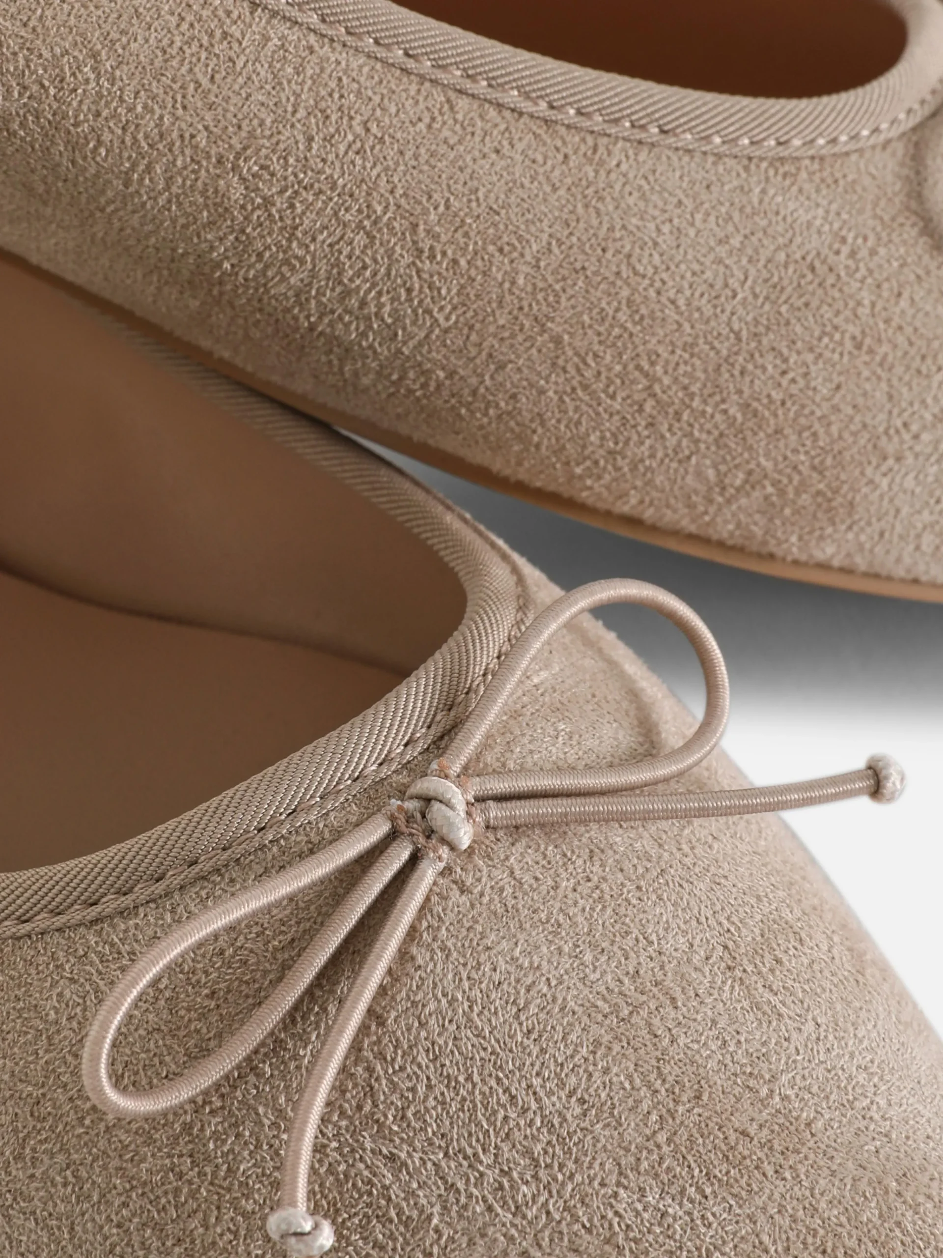 Femme Primark Ballerines|Ballerines à Nœuds En Suédine