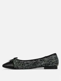 Femme Primark Ballerines|Ballerines Effet Bouclé à Bout Contrasté