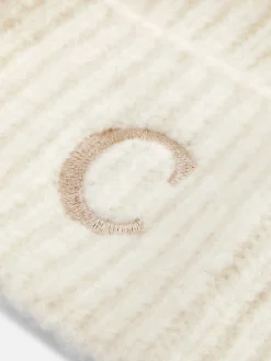 Femme Primark Accessoires Cheveux|Chapeaux, Gants Et Écharpes|Bandeau En Tricot Avec Initiale Brodée