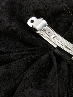 Femme Primark Accessoires Halloween|Vêtements Gothiques|Barrette à Nœud Beetlejuice X Colleen Atwood