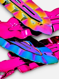 Femme Primark Accessoires Cheveux|Barrettes Métallisées Sans Pli PS...