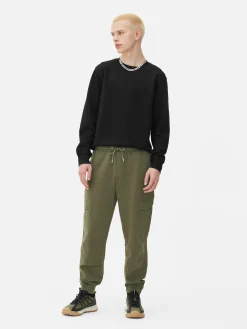 Homme Primark Pantalon|Bas De Jogging Cargo Stretch à Coupe Décontractée