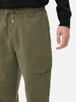 Homme Primark Pantalon|Bas De Jogging Cargo Stretch à Coupe Décontractée