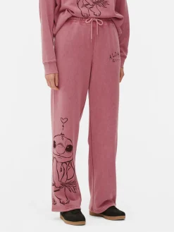 Femme Primark Bas De Jogging|Bas De Jogging Droit à Coordonner Disney Stitch