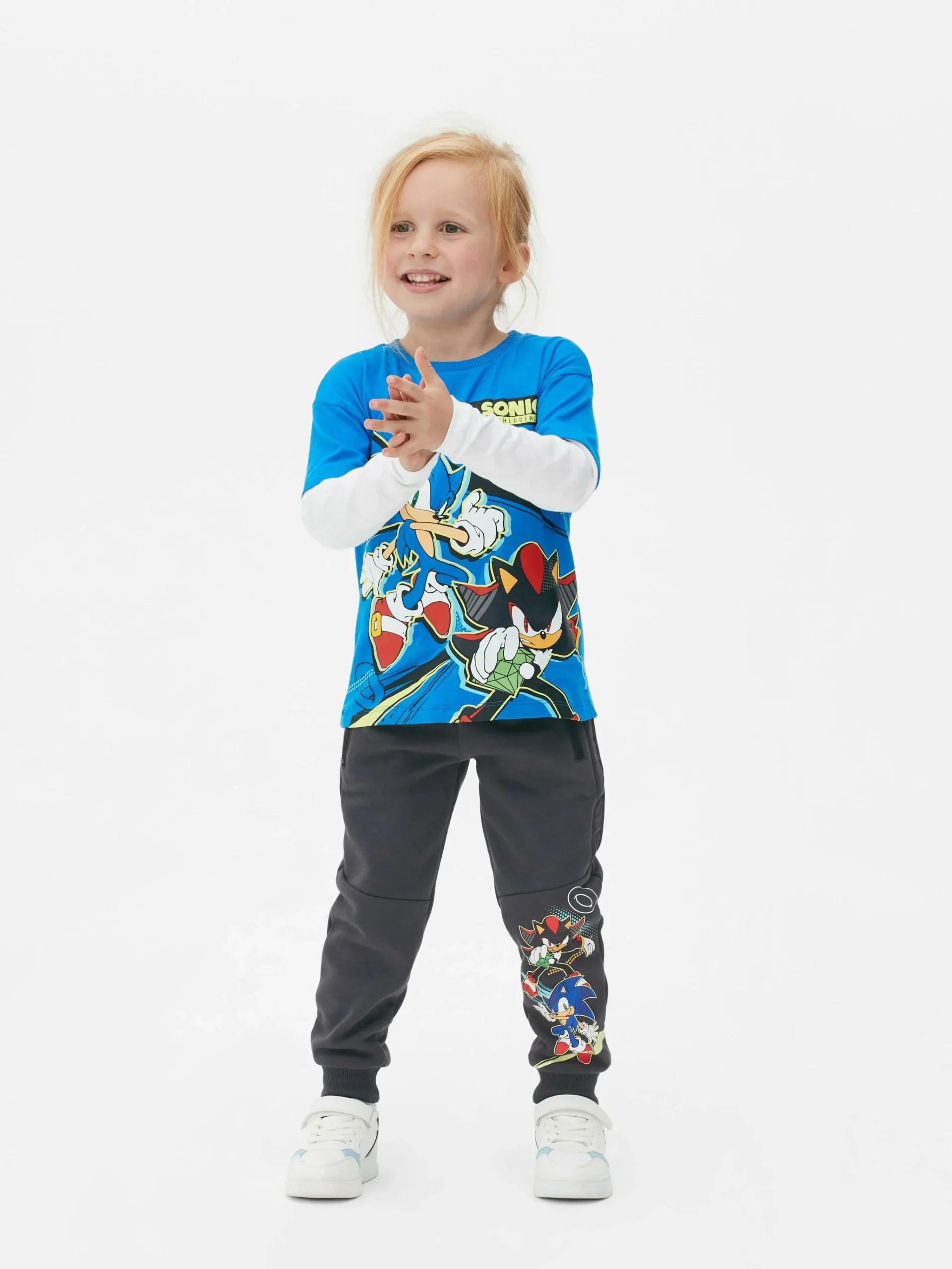 Enfant Primark Bas De Jogging|Bas De Jogging Graphique Sonic Le Hérisson
