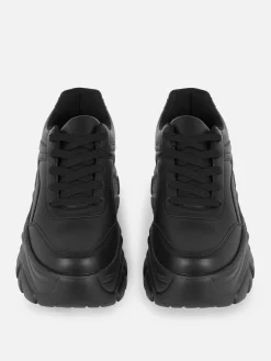 Femme Primark Baskets|Baskets à Semelle Compensée Extreme