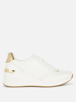 Femme Primark Baskets|Baskets Compensées à Lacets