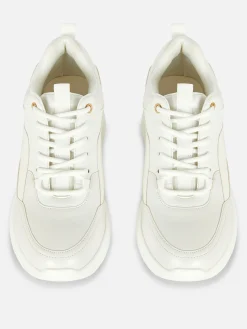 Femme Primark Baskets|Baskets Compensées Avec Finitions Métallisées