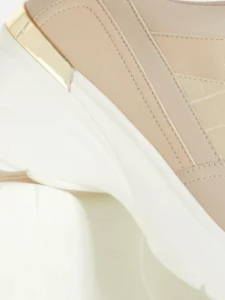 Femme Primark Baskets|Baskets Compensées Avec Finitions Métallisées