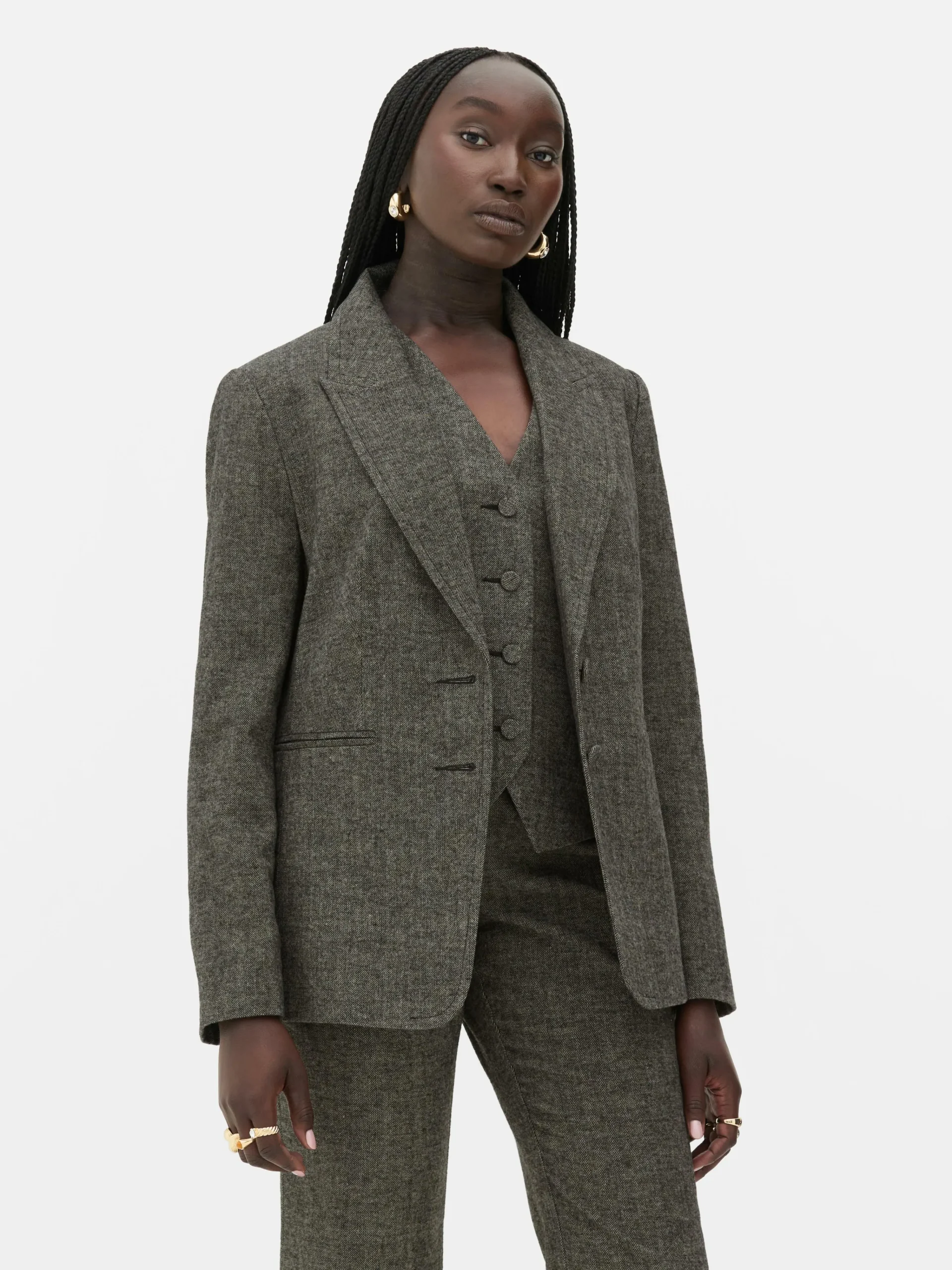 Femme Primark Blazers|Blazer à Chevrons Rita Ora