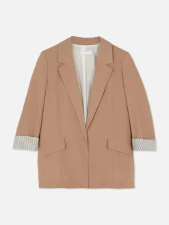 Femme Primark Blazers|Blazer Ajusté à Effet Bord à Bord