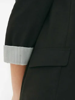 Femme Primark Blazers|Blazer Ajusté à Effet Bord à Bord