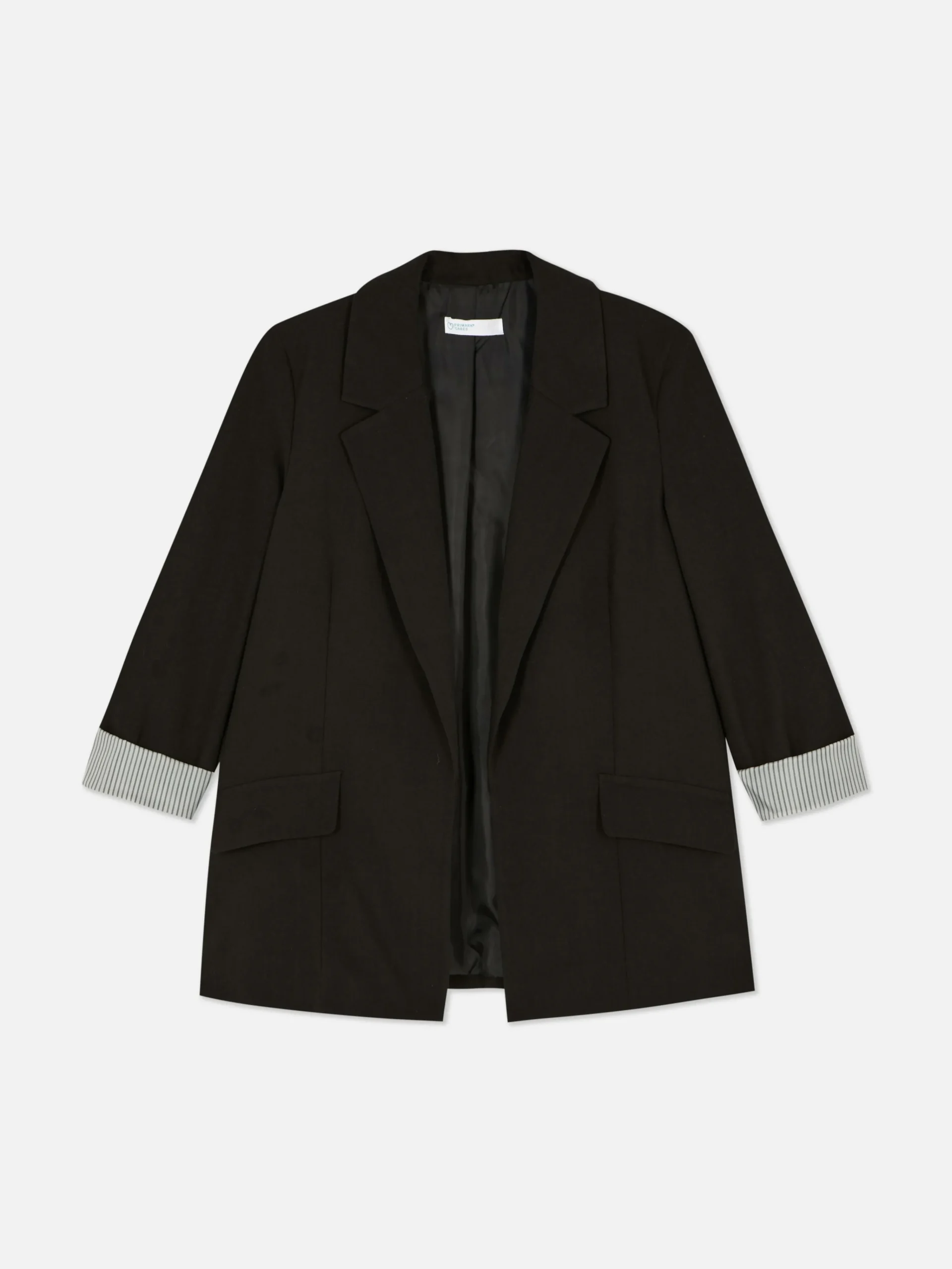 Femme Primark Blazers|Blazer Ajusté à Effet Bord à Bord