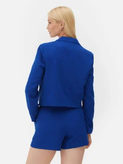 Femme Primark Blazers|Blazer Court à Boutonnage Croisé à Coordonner