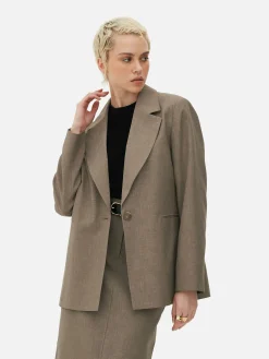 Femme Primark Blazers|Blazer Oversize à Boutonnage Simple à Coordonner