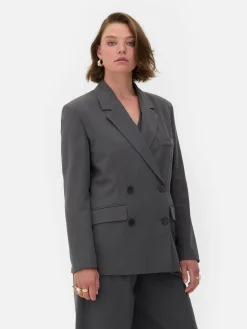 Femme Primark Blazers|Blazer Oversize à Boutonnage Croisé Rita Ora