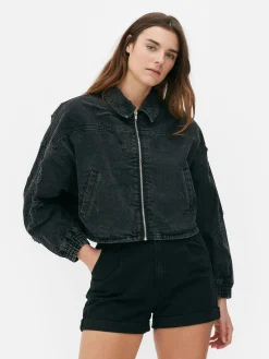 Femme Primark Manteaux Et Vestes|Blouson Bomber Effet Vieilli