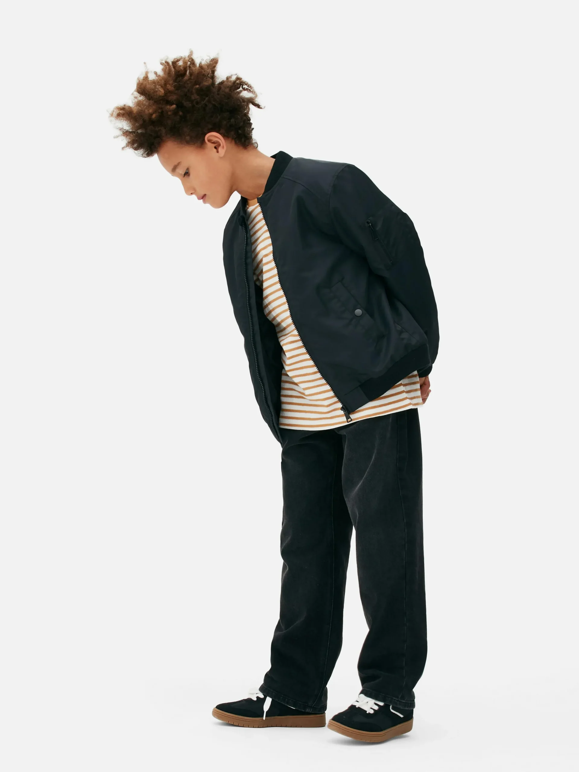 Enfant Primark Manteaux Et Vestes|Blouson Bomber Zippé