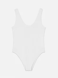 Femme Primark Hauts Et T-Shirts|Body Côtelé Sans Coutures à Décolleté