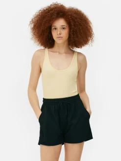 Femme Primark Hauts Et T-Shirts|Body Côtelé Sans Coutures à Décolleté