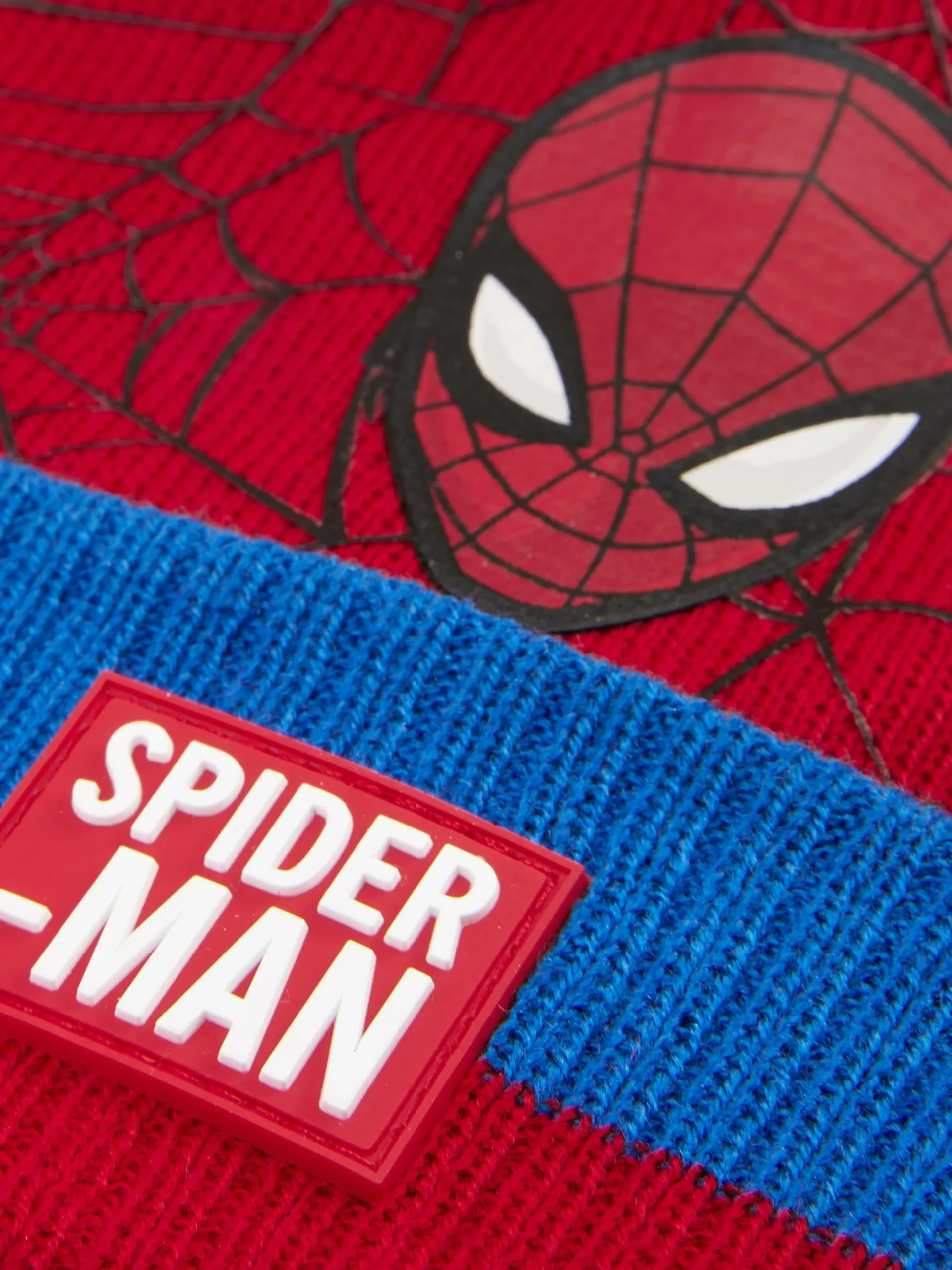 Enfant Primark Chapeaux, Gants Et Écharpes|Bonnet à Pompon Marvel Spider-Man