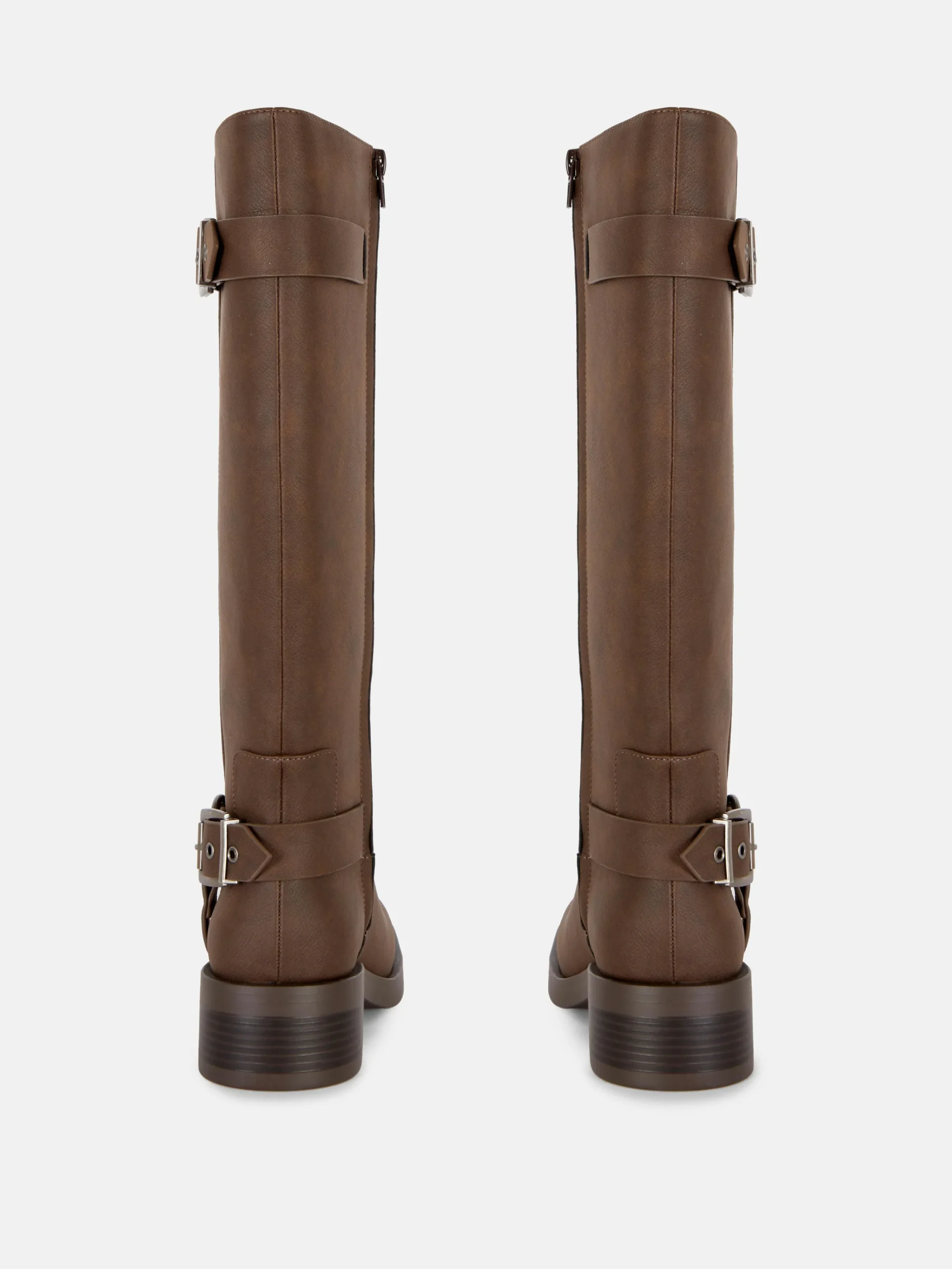 Femme Primark Bottes|Bottes De Motard à Bout Carré