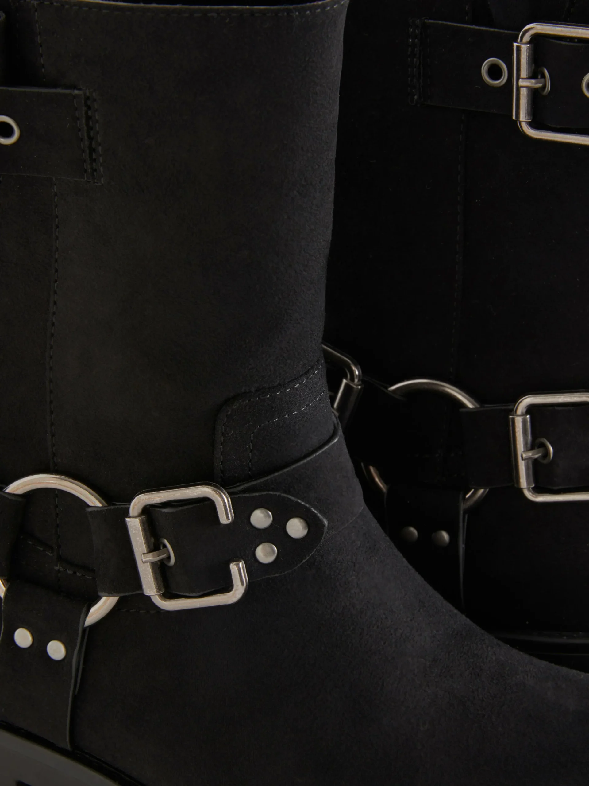 Femme Primark Bottes|Bottes De Motard En Suédine