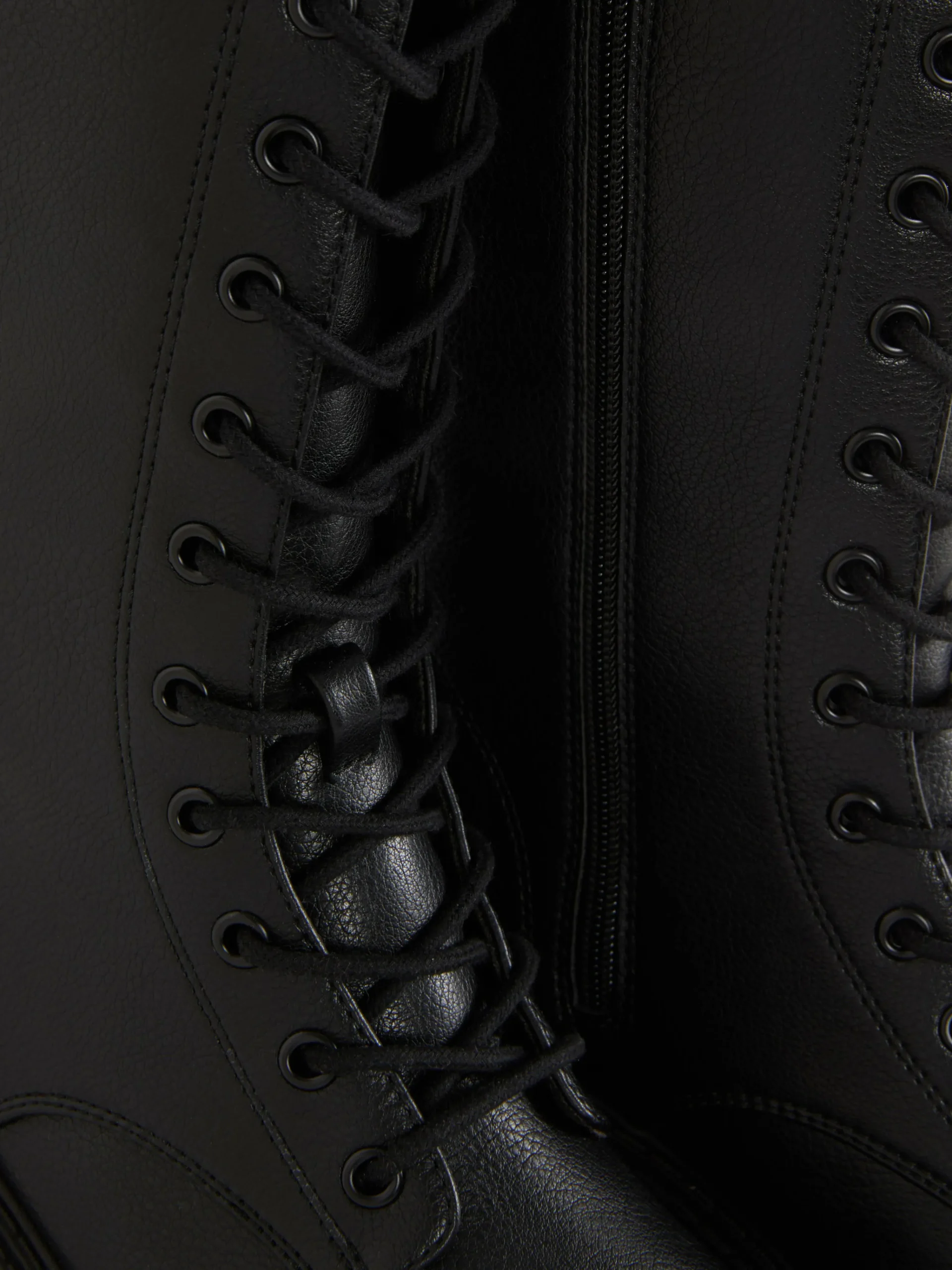 Femme Primark Bottes|Bottes De Motard épaisses à Lacets