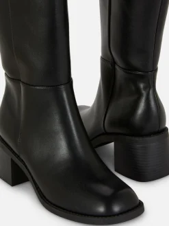 Femme Primark Bottes|Bottes Hauteur Genou à Talon