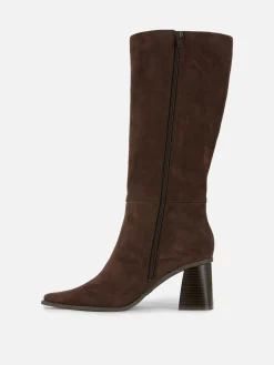 Femme Primark Bottes|Bottes Hauteur Genou à Talon