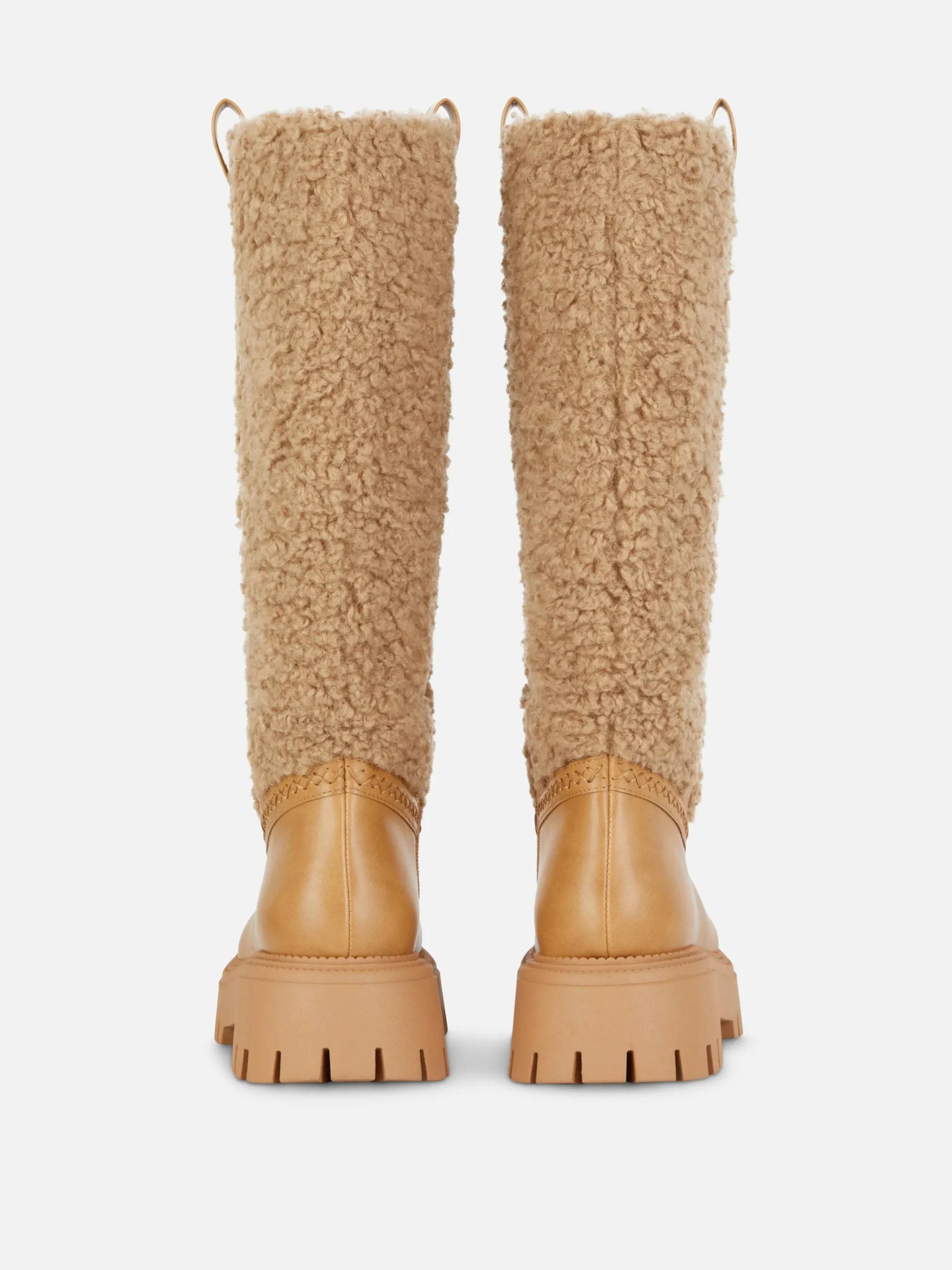 Femme Primark Bottes|Bottes Montantes Effet Mouton Retourné Rita Ora