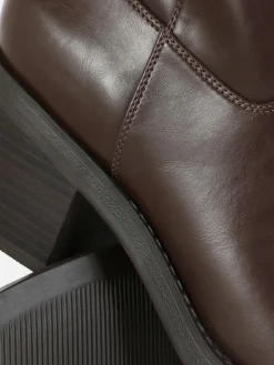 Femme Primark Bottes|Bottines à Enfiler Avec Talon épais Rita Ora