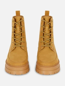 Femme Primark Bottes|Bottines à Lacets Et Semelle En Gomme