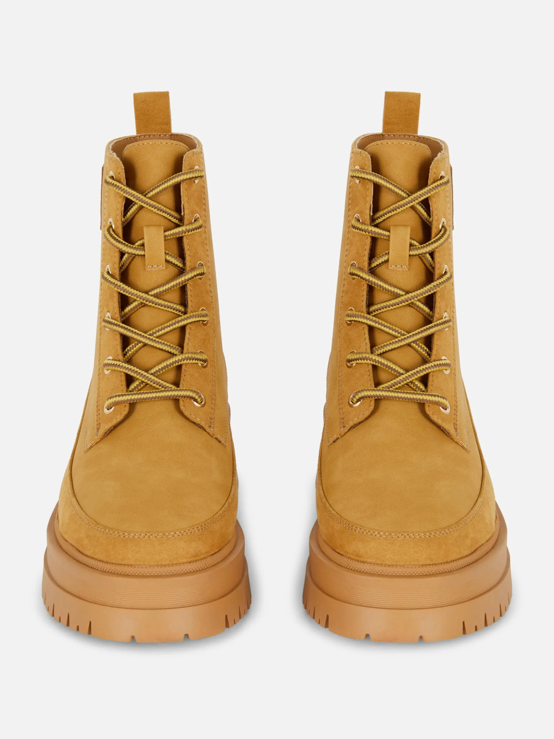 Femme Primark Bottes|Bottines à Lacets Et Semelle En Gomme