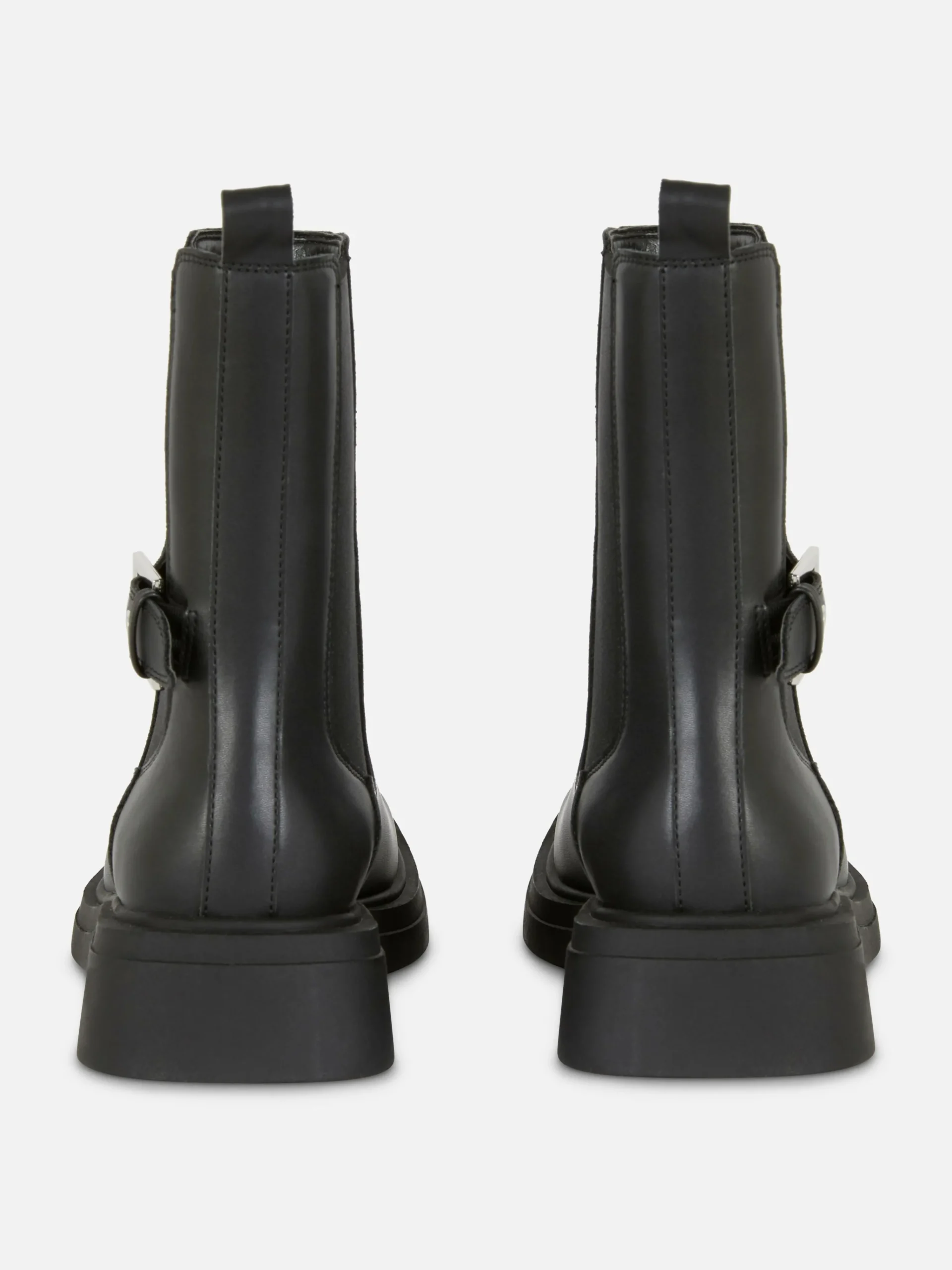 Femme Primark Bottes|Bottines Chelsea En Simili Cuir à Bout Carré