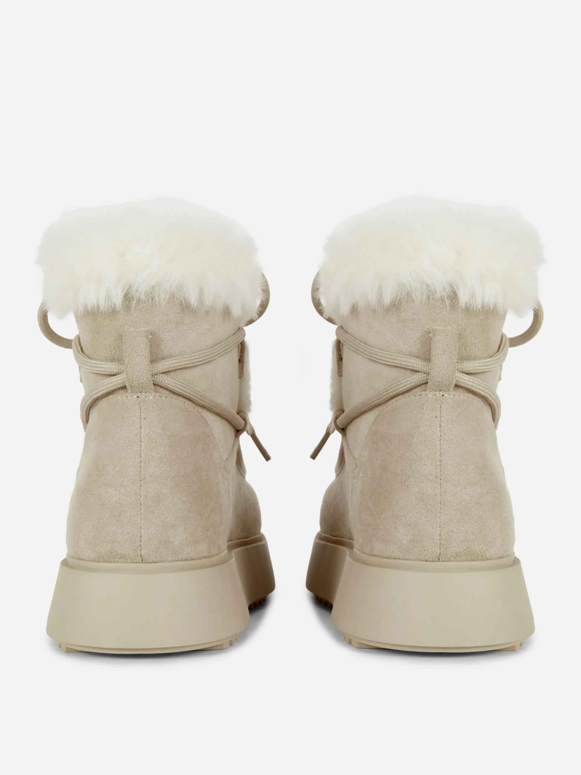 Femme Primark Bottes|Bottines De Tablier En Fausse Fourrure Rita Ora