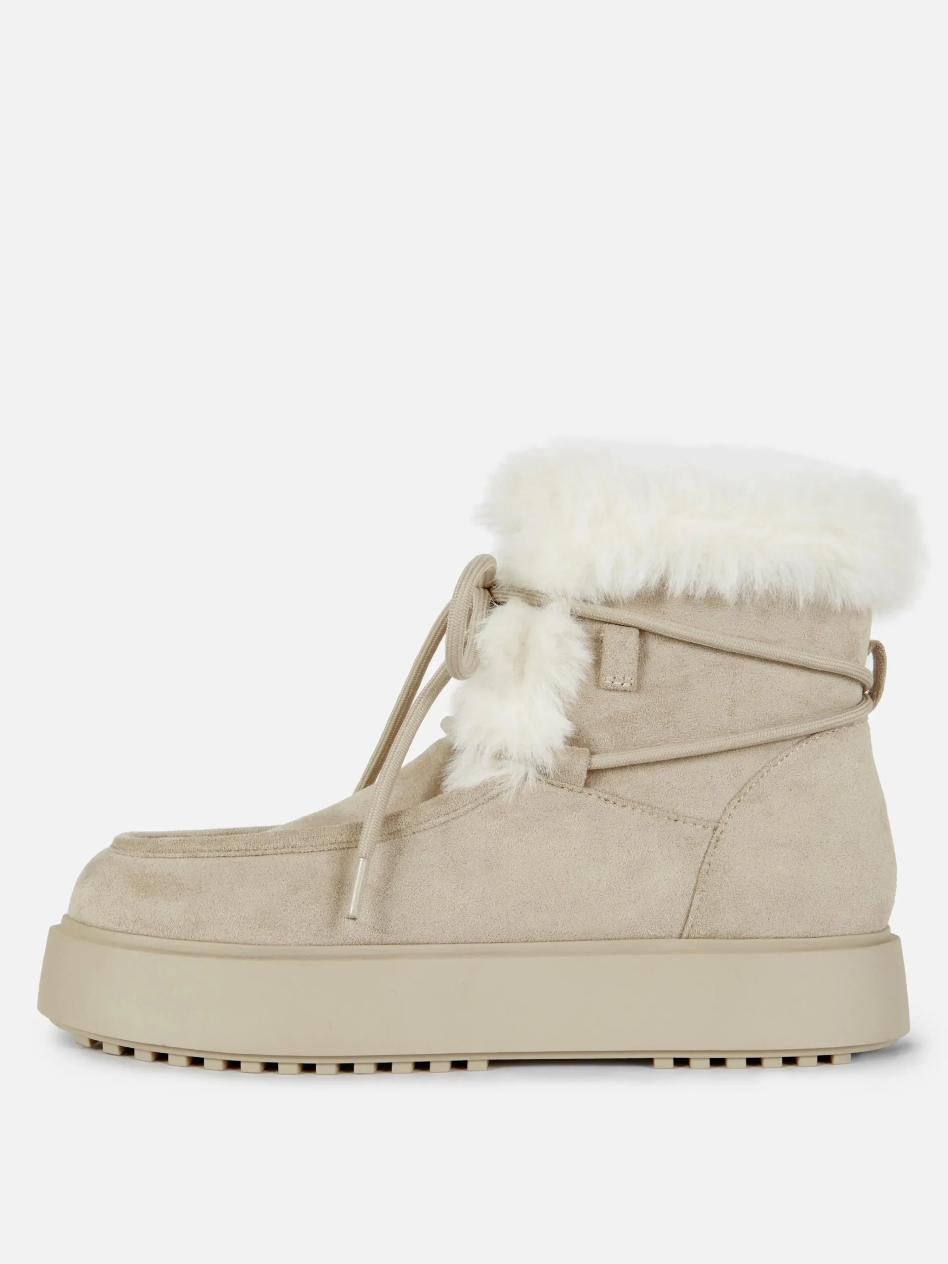 Femme Primark Bottes|Bottines De Tablier En Fausse Fourrure Rita Ora