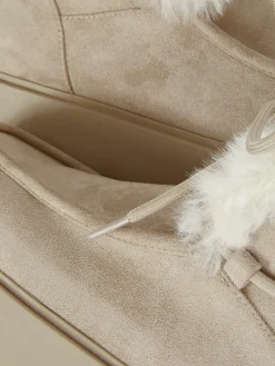 Femme Primark Bottes|Bottines De Tablier En Fausse Fourrure Rita Ora