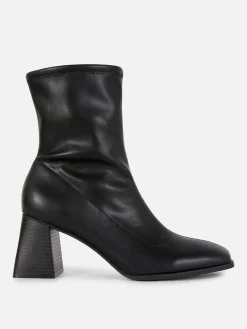 Femme Primark Bottes|Bottines Stretch à Bout Carré