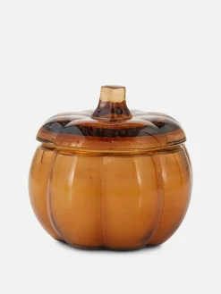 Primark Déco Et Friandises D'Halloween|Tout Halloween|Bougie En Forme De Citrouille à Couvercle
