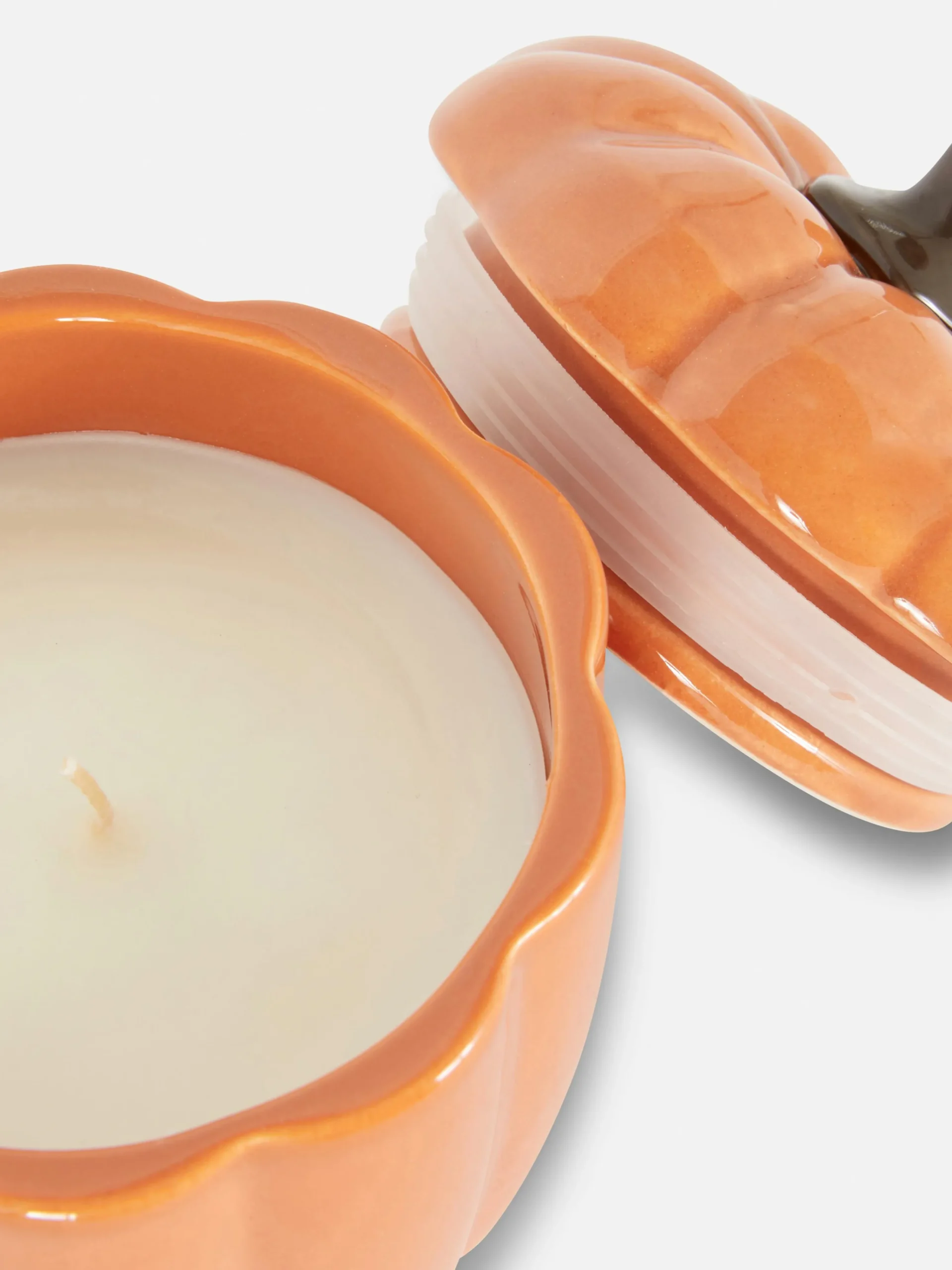 Primark Déco Et Friandises D'Halloween|Tout Halloween|Bougie Parfumée Dans Un Récipient Citrouille