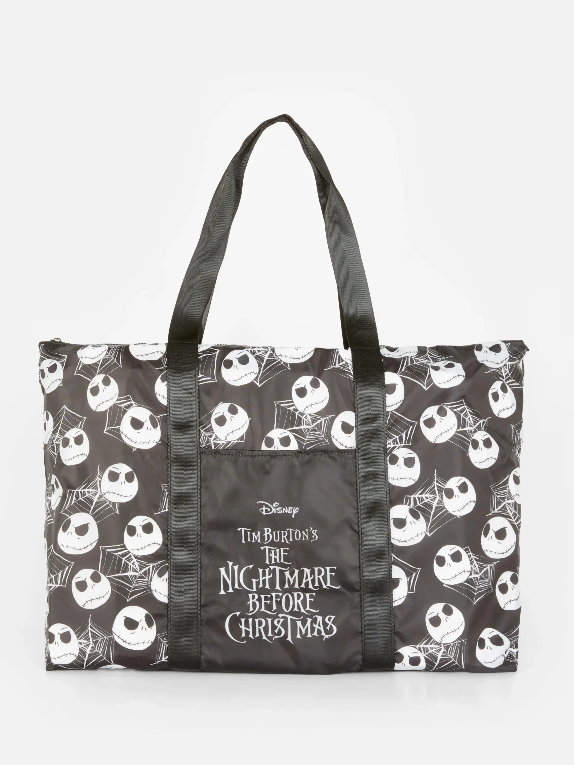 Femme Primark The Nightmare Before Christmas|Accessoires Halloween|Cabas Pliable Disney L'Étrange Noël De Monsieur Jack De Tim Burton