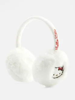Femme Primark Chapeaux, Gants Et Écharpes|Cache-oreilles Duveteux Hello Kitty