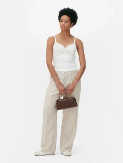 Femme Primark Hauts Et T-Shirts|Caraco à Encolure Boutonnée