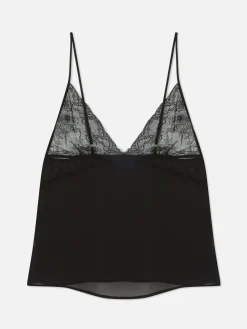 Femme Primark Hauts De Pyjama|Caraco De Pyjama En Dentelle Et Maille