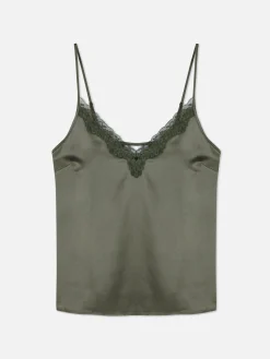 Femme Primark Hauts De Pyjama|Caraco De Pyjama En Satin Et Dentelle à Coordonner