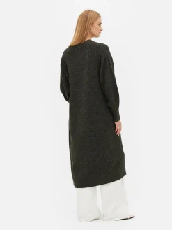 Femme Primark Pulls Et Gilets|Cardigan Long Côtelé