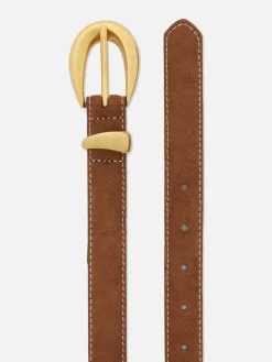 Femme Primark Ceintures|Ceinture En Simili Cuir à Boucle