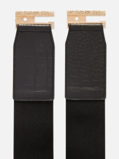 Femme Primark Ceintures|Ceinture élastique Imitation Croco