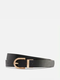 Femme Primark Ceintures|Ceinture Réversible En Simili Cuir